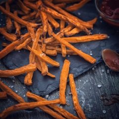 Frites de patates douces